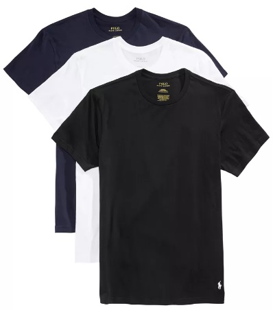 Polo Ralph Lauren Men's 3-Pack Classic T-Shirts