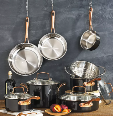 Cuisinart Onyx 12-Piece Stainless Steel Cookware Set
