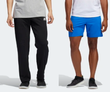 Up to 50% Off Men's Pants & Shorts @Adidas
