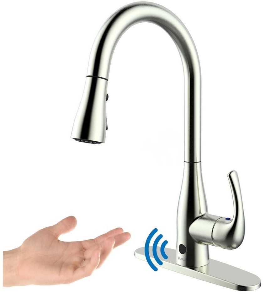 Motion Activated Pull-Down Sprayer Kitchen Faucet