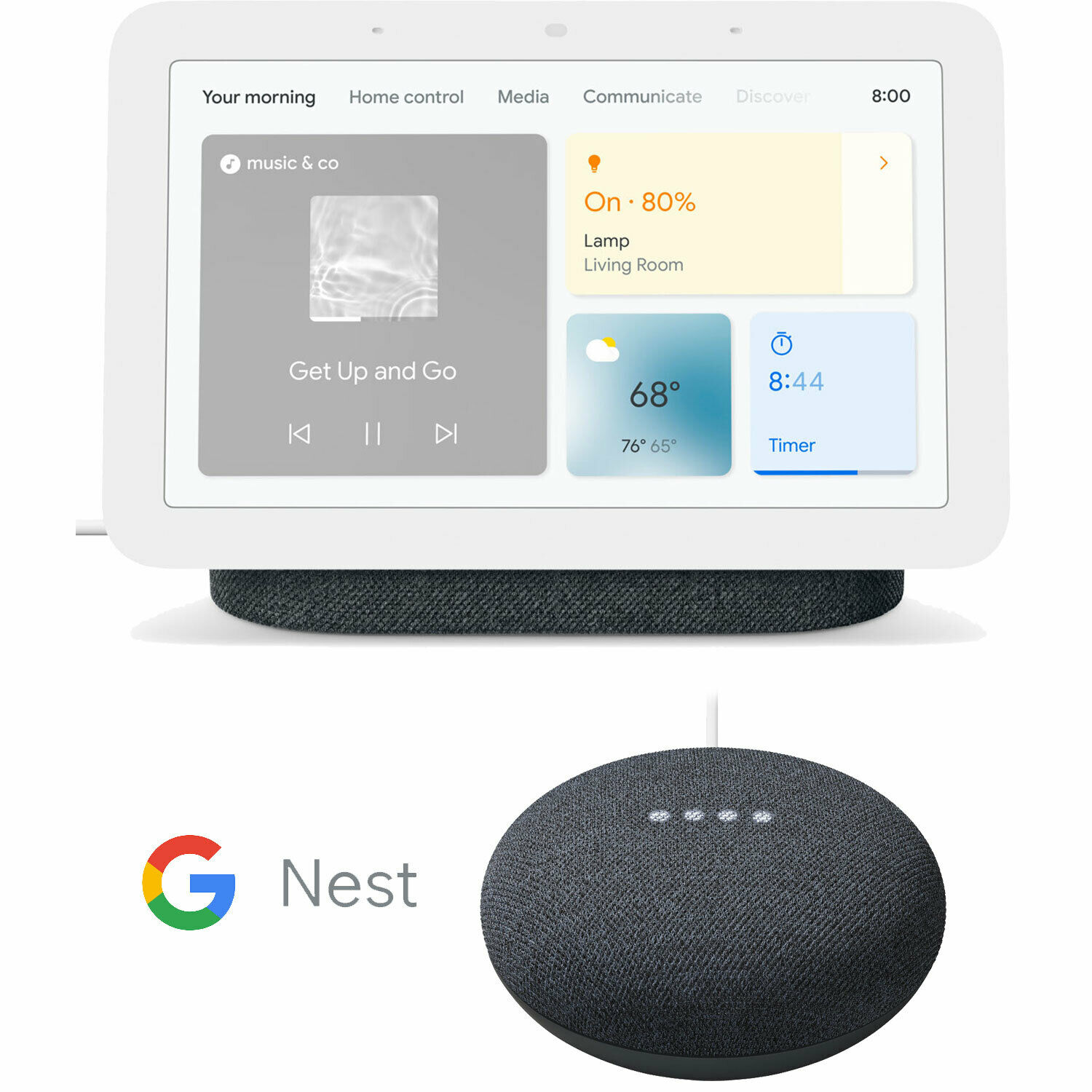 Google Nest Hub Display Gen 2 + Google Nest Mini 2nd Gen - DealWiki