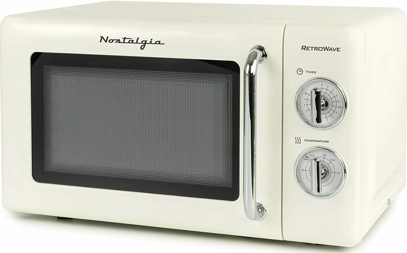 Nostalgia RetroWave 0.7-Cu. Ft. 700W Microwave