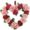 Martha Stewart Artificial Floral Heart Wreath